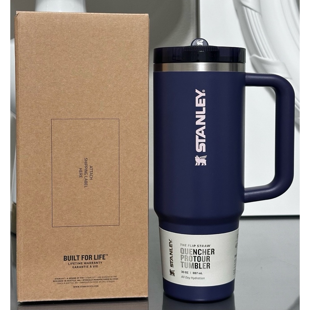 STANLEY‎ QUENCHER PROTOUR FLIP STRAW TUMBLER, 30OZ- BLUE CORN